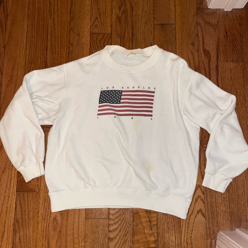 American flag sweater